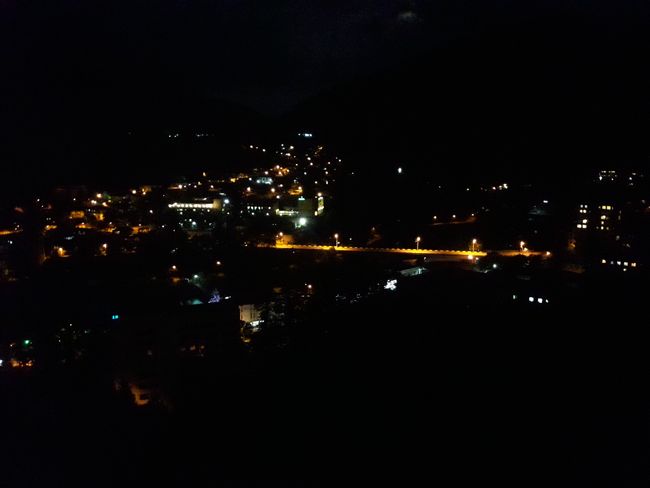 Borjomi bei Nacht