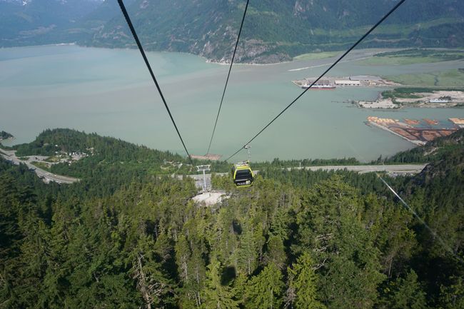 View from the Sea to Sky Gondola