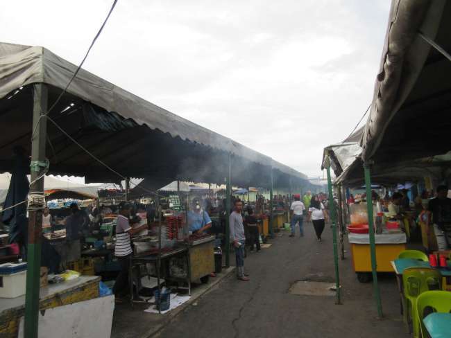 Food Market in Kota Kinabalu