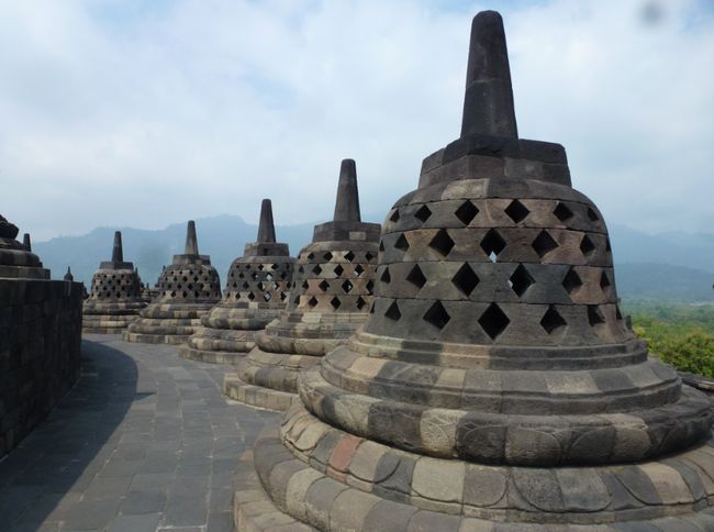 Borobudur - buddhistische Tempelanlage