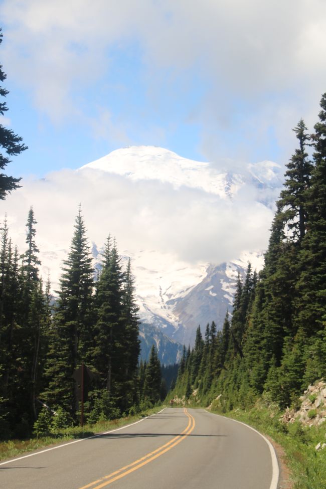 Mount Rainier näher ...