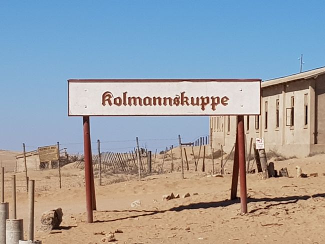 Lüderitz all the way in the south