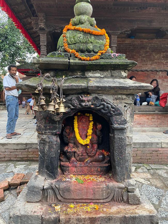 Die Altstadt von Kathmandu