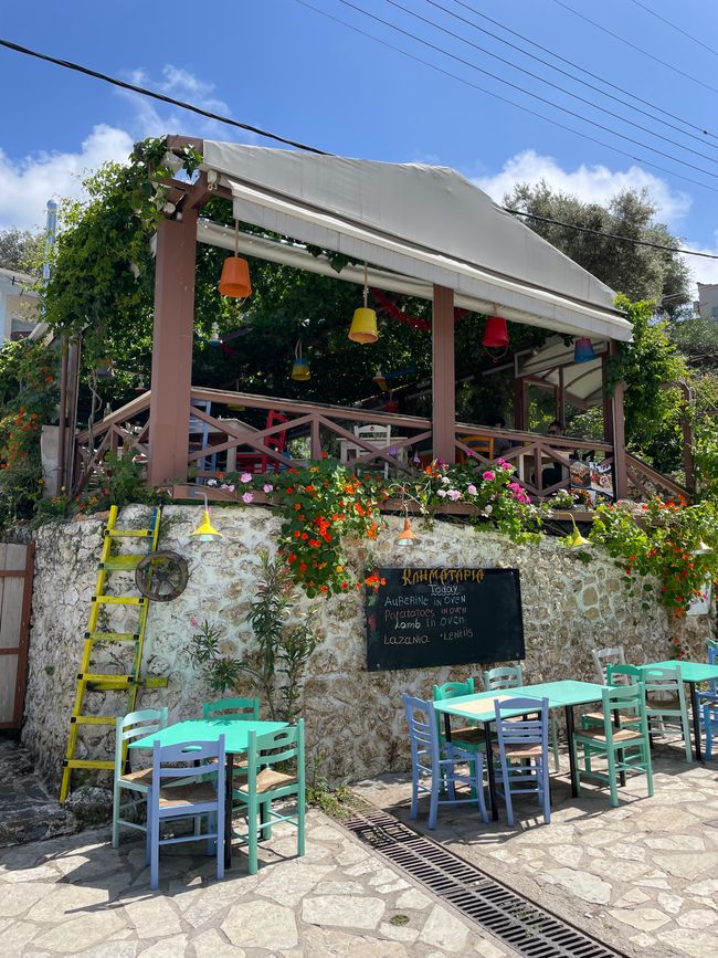 Cute restaurant in Agios Nikitas