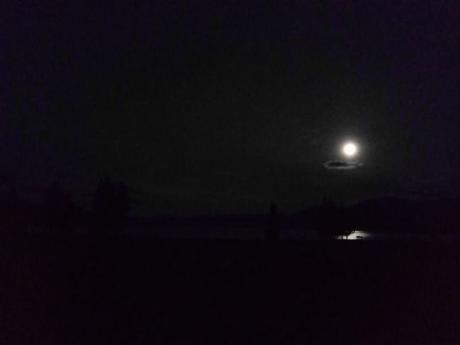 Ein besseres Bild vom Nachthimmel gibt mein Handy nicht her 😁