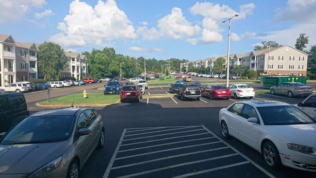 Campus Creek Parking Lot 2
