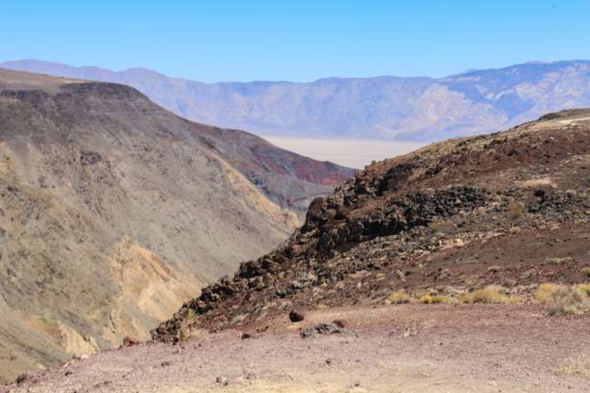 letzter Aussichtspunkt im Death Valley