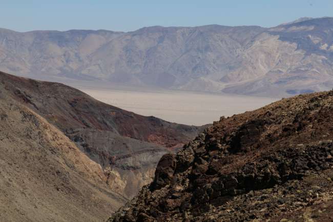 letzter Aussichtspunkt im Death Valley 