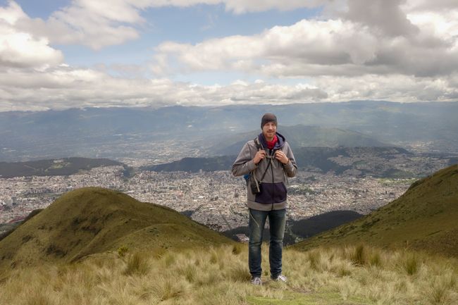 Deutschland, Ecuador - kurz zu Hause und dann weiter in Quito