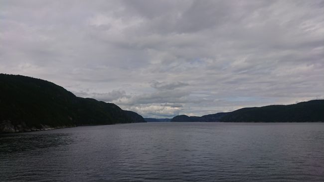 Fjord vom Saguenay Fluss