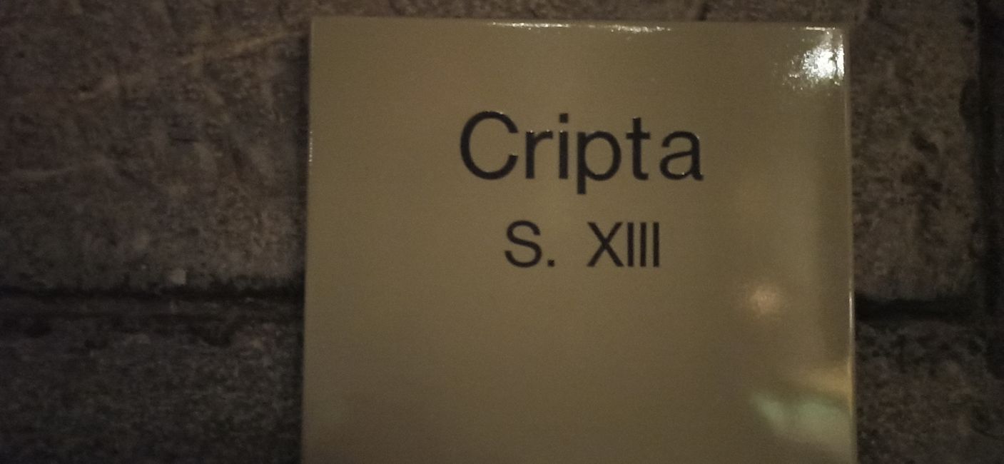 Cripta aus dem 13. Jahrhundert 