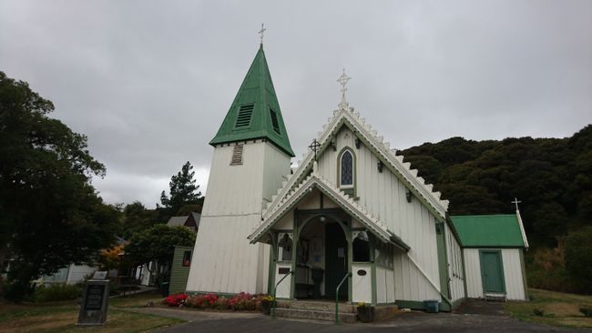 Church in Akaroa 