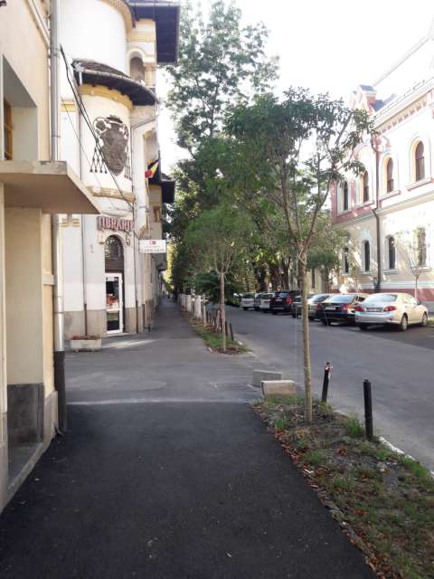 typical street near the city center