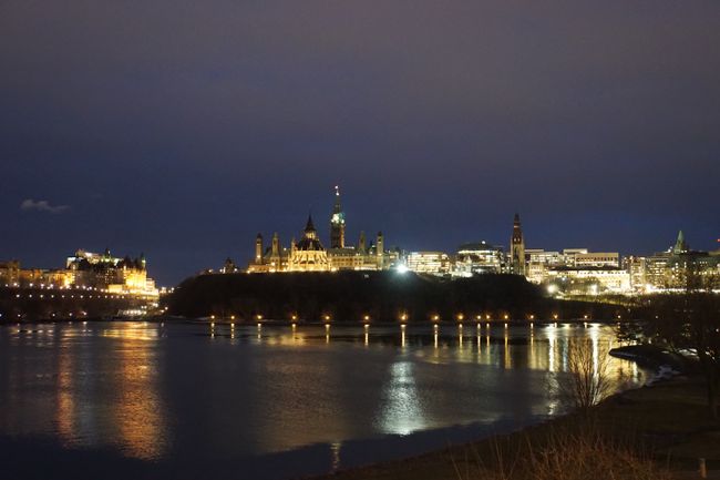 Ottawa at night