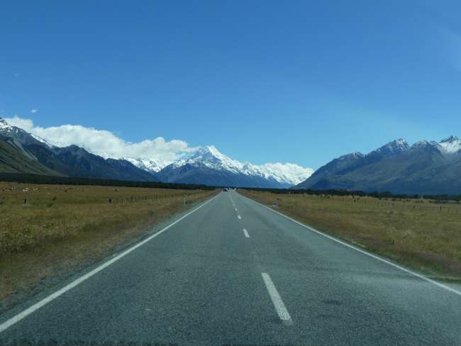 On Mount Cook Road