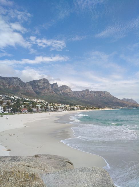 First stop - Camps Bay, Cape Town