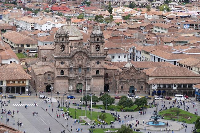 Cusco von oben 