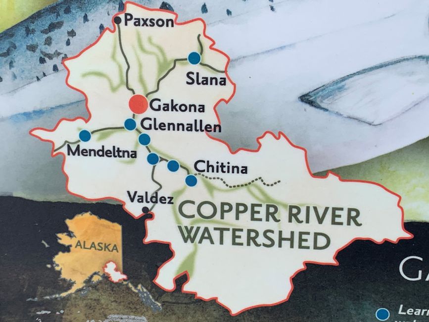 Copper River Einzugsgebiet