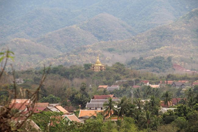 Phou Si: Aussicht von oben