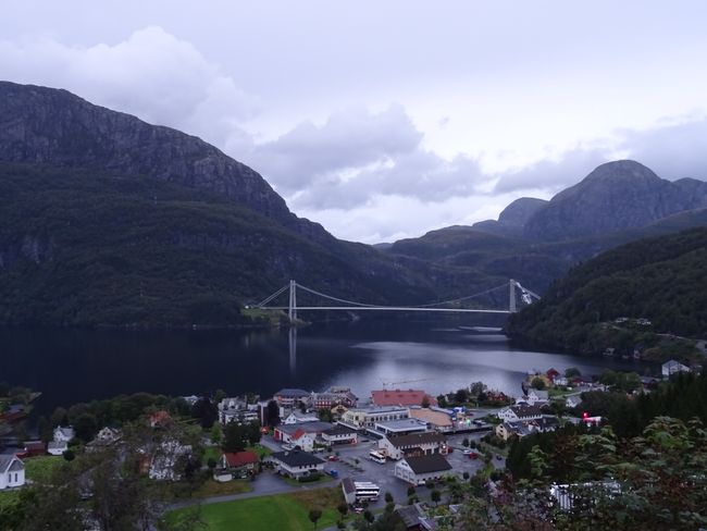 The bridge across the fjord