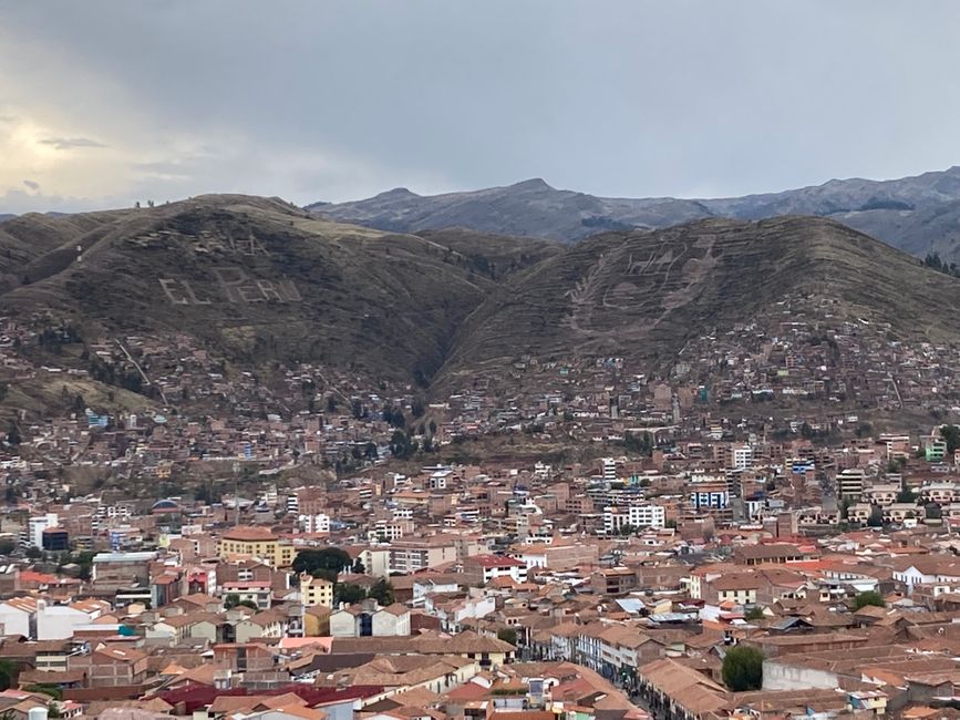 Cusco von oben 