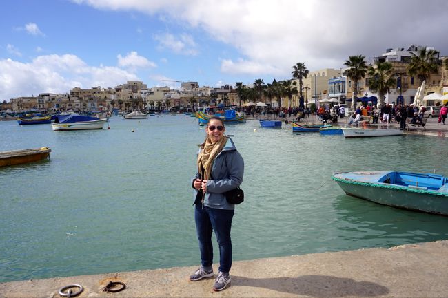 Malta - The fishing village of Marsaxlokk