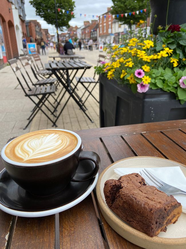 Das Beste an Stratford: Der Kaffee in Box Brownie!