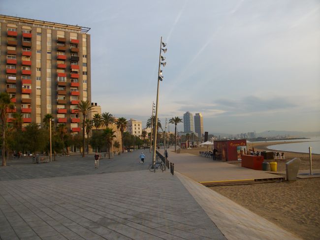 Strandpromenade Playa de la Barceloneta