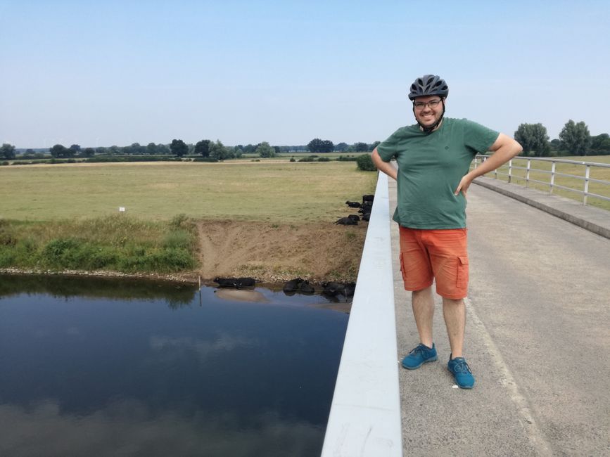 Jörg auf der Brücke