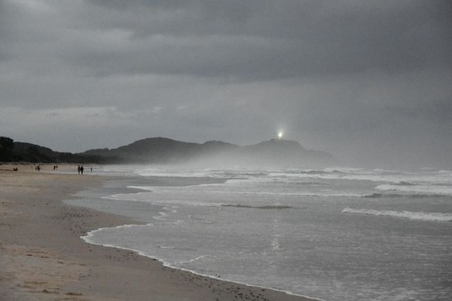 Byron Bay Hauptstrand mit Leuchtturm