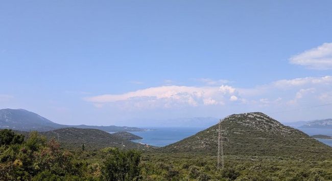 View of Peljesac