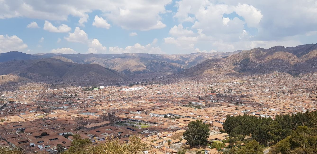 Ausblick auf Cusco