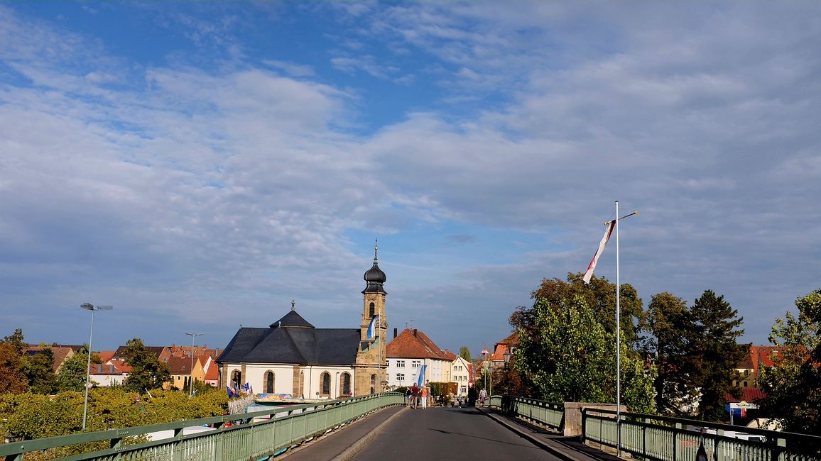 A northern Bavarian town in Lower Franconia.