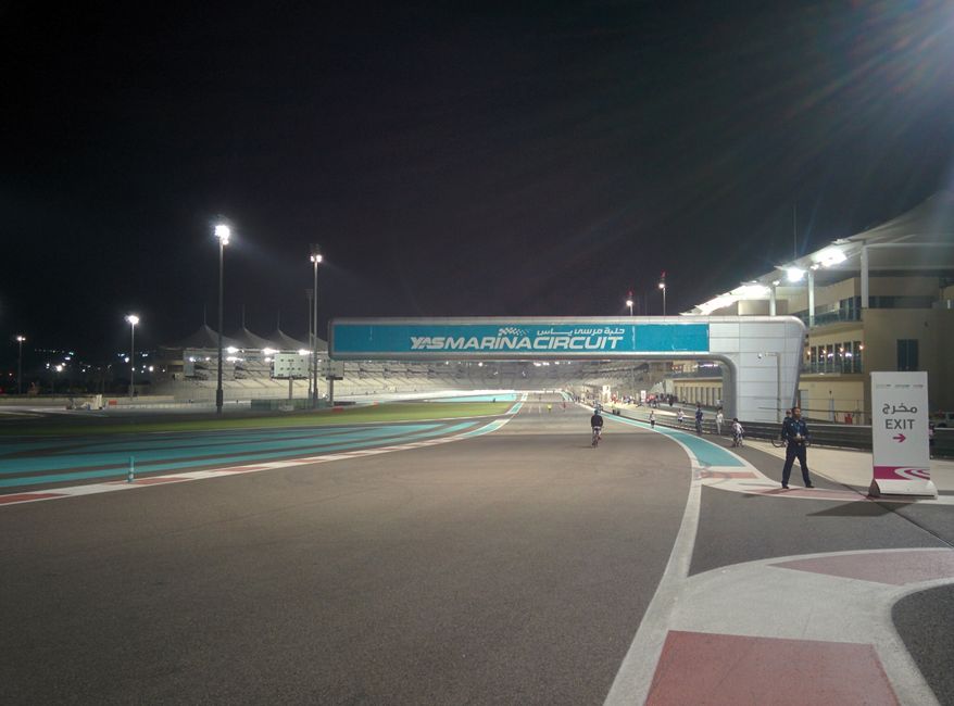 F1 Strecke Yas Marina Circuit
