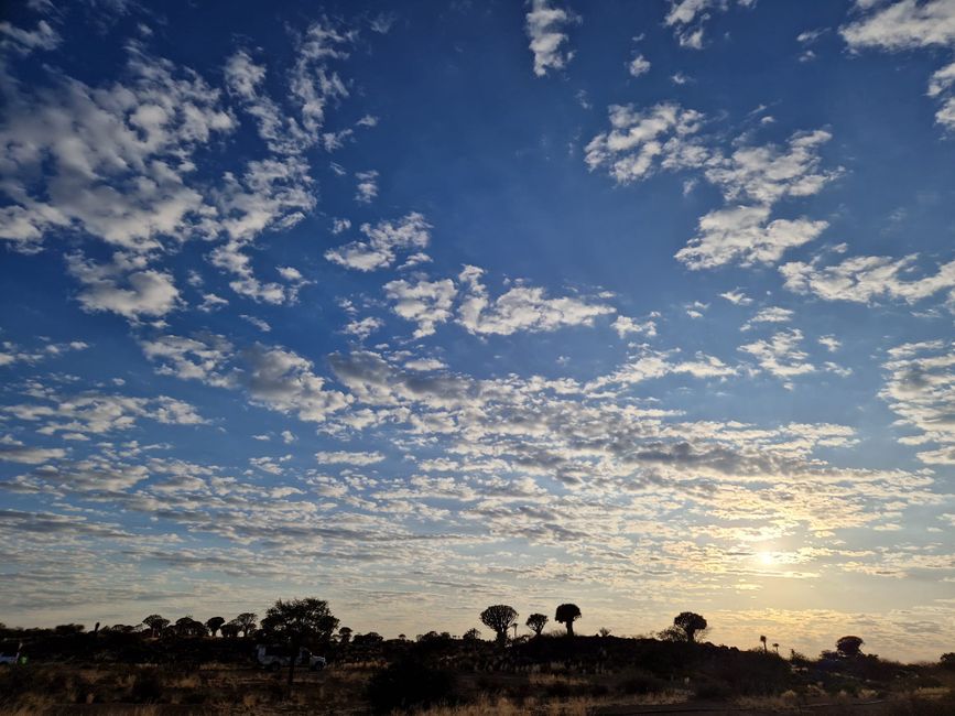 Clouds in Namibia