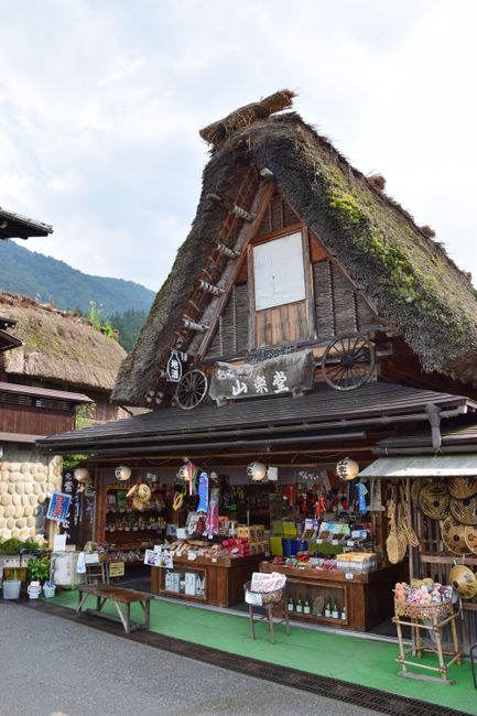 The historic village of Shirakawa-go