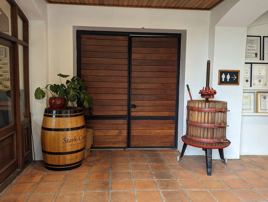 Weintasting's in Stellenbosch