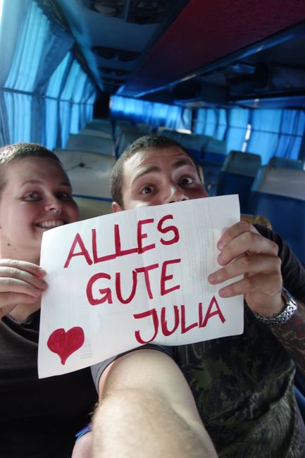 22.11.2018 Tout le meilleur Julia!