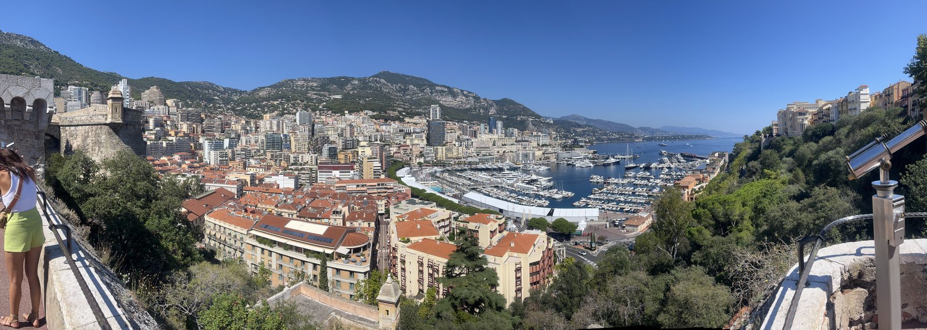 Monaco von oben 