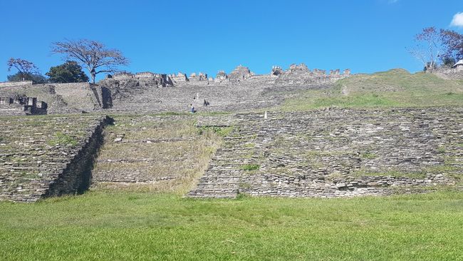 Toniná Maya Pyramid