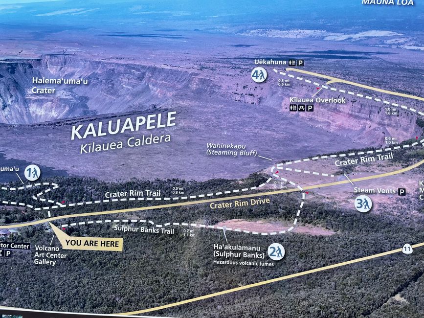 Kilauea-der passive Active