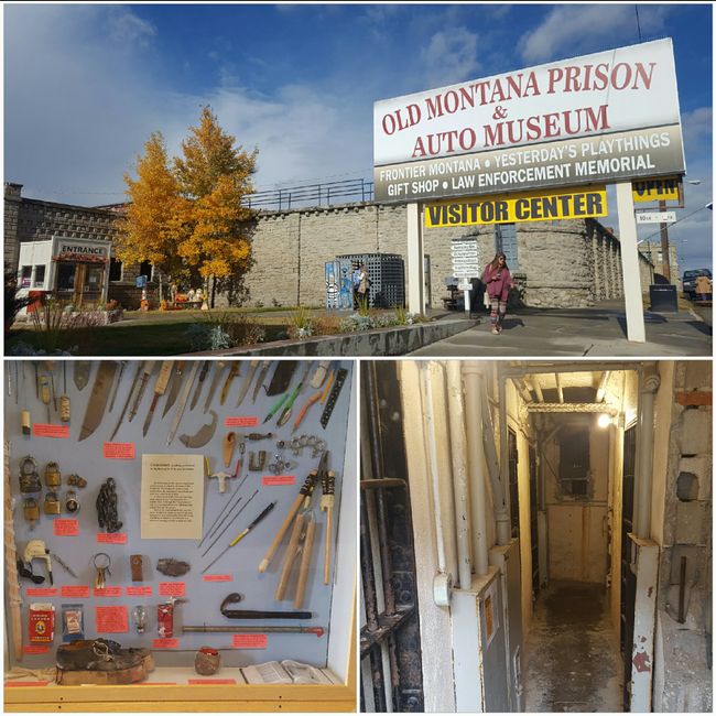 old prison museum in deer lodge - unge links aues tatwaffe vo häftlinge
