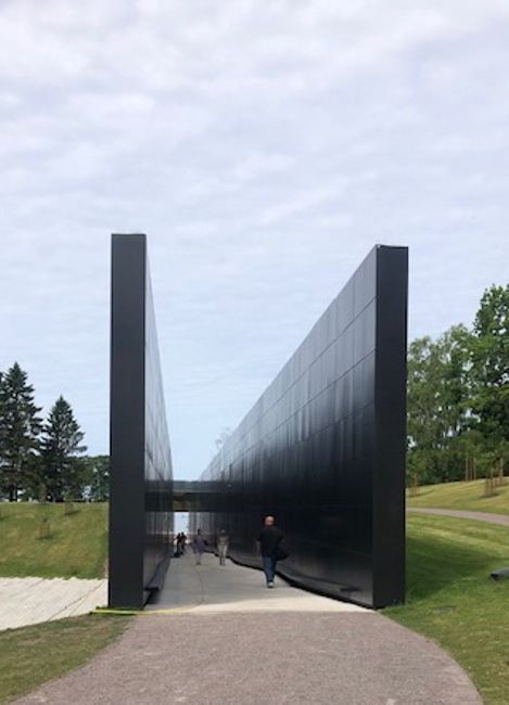 Corridor commemorating the victims of Soviet terror