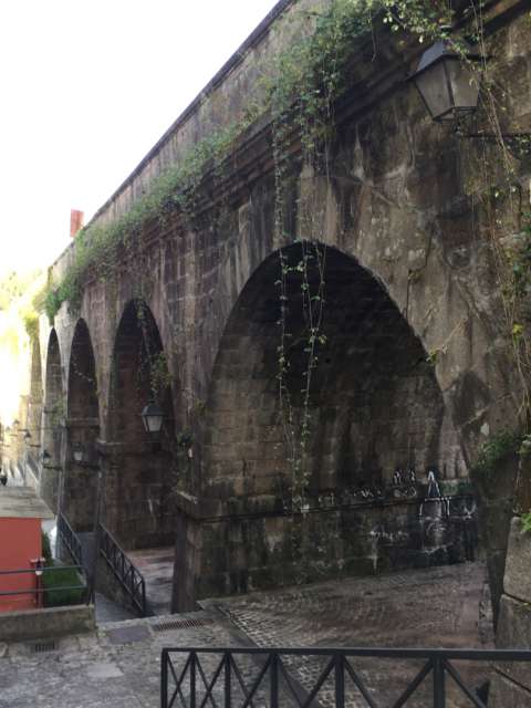 past the viaduct