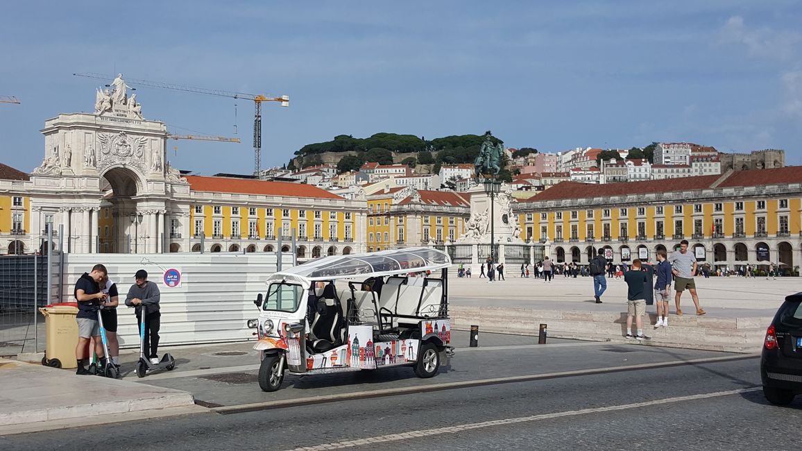 Lissabon = Abschied und Bienenalleinflug