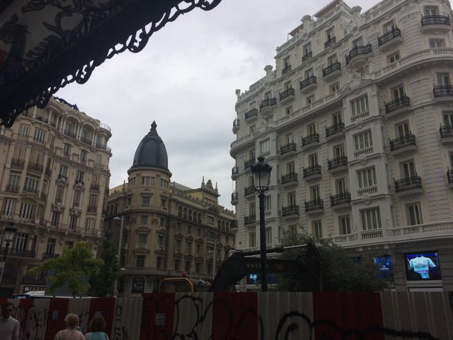 The last days in Madrid