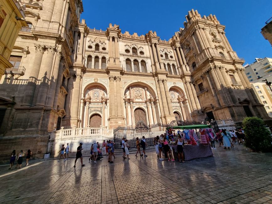 Die Kathedrale im Herzen Málagas.