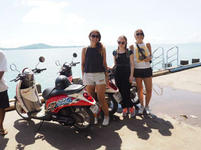 Arrival of Daria and off to Koh Lanta island