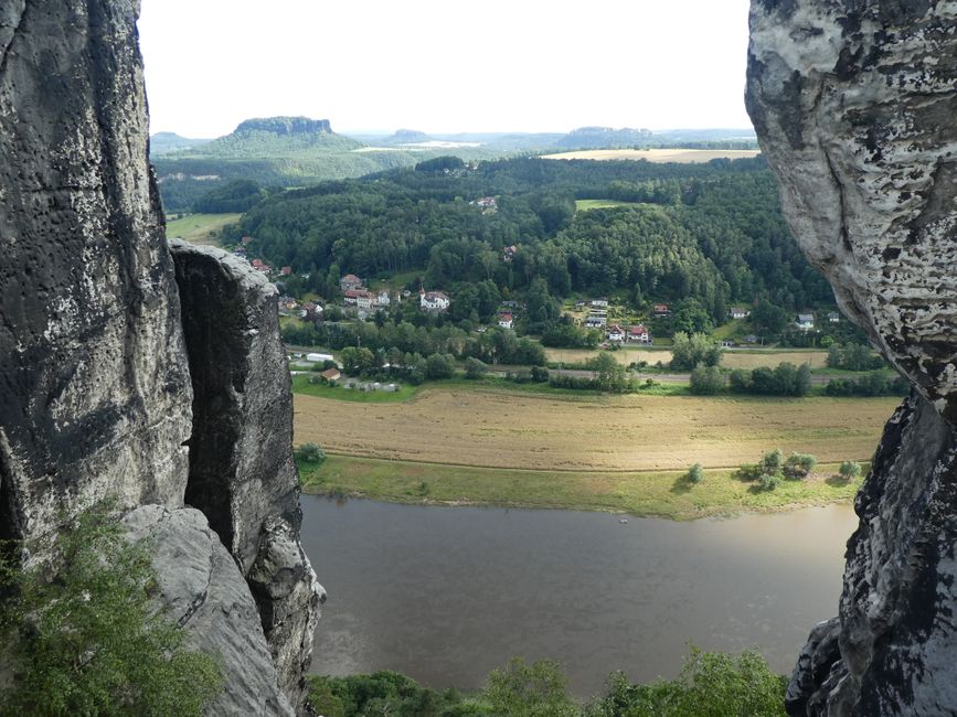 Elbsandsteingebirge: Königstein und Bastei