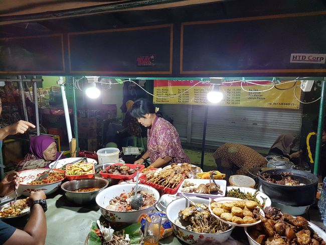 Street food in Yogyakarta
